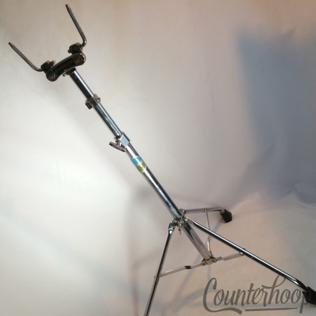 Ludwig Double Tom Drum Mounts Stand Holder L-Arm Posts Chrome USA Vintage 70s* — main photograph