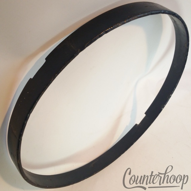 Leedy 15"1Ply Maple Snare Drum Resonant Side Wood Hoop/Rim Vintage 30s Elkhart — main photograph