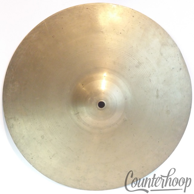 Zildjian 13" Paper-Thin 460g Crash/Splash/Hi-Hat Cymbal Vintage 30s Avedis A B20 — main photograph