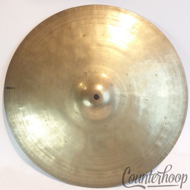 Ajaha 13" Istanbul Hi-Hat Cymbal 720g Zildjian Constantinople B20 Vintage 30s* — main photograph