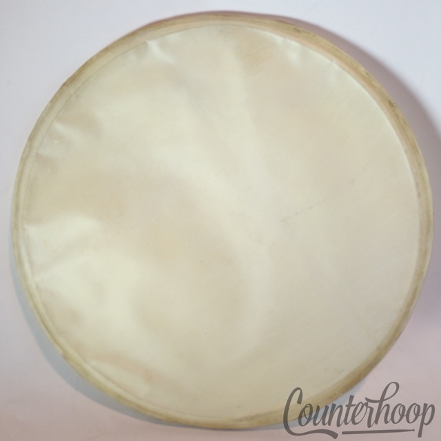 Gretsch 14" Calf Skin Snare Drum Resonant Head Calfskin Vintage 40s Transparent — main photograph