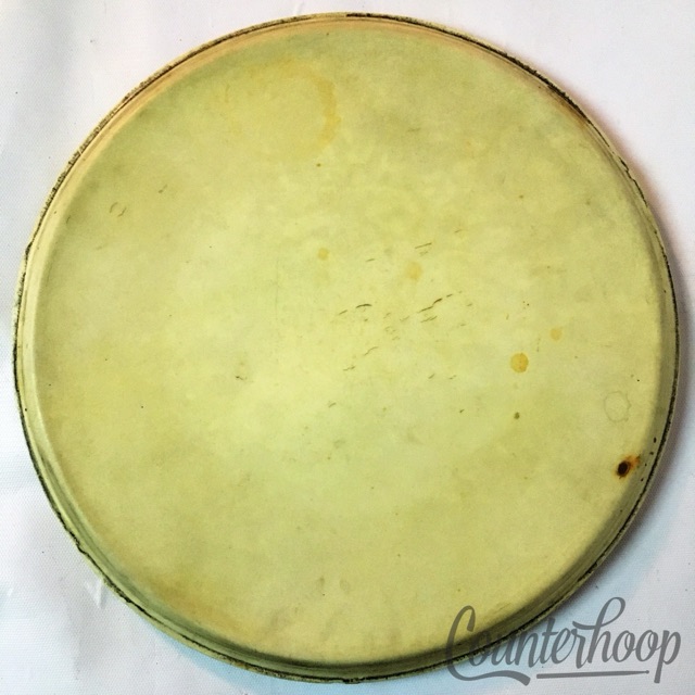 Gretsch 12" Calf Skin Tom Drum Head Broadkaster Calfskin Batter Vintage 50s USA — main photograph