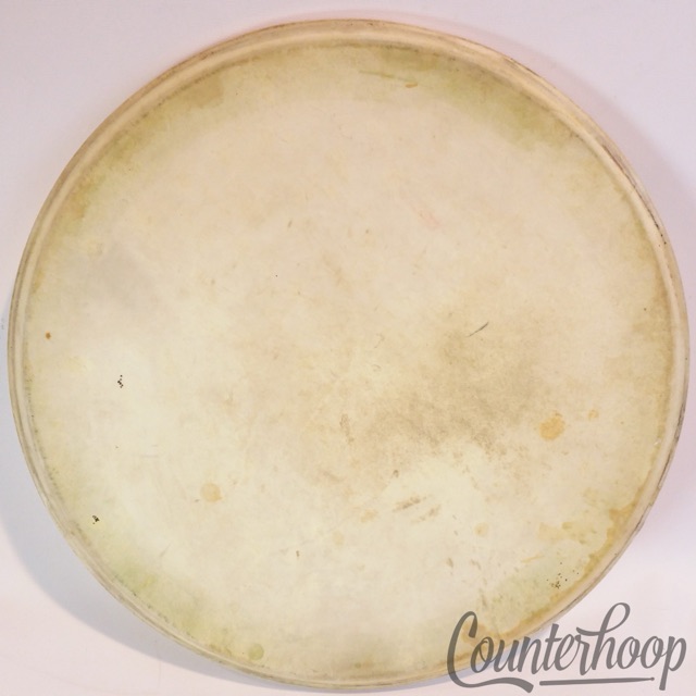 Ludwig WFL 13" Calf Skin Tom Drum Head Calfskin Batter/Resonant Vintage 40s USA — main photograph
