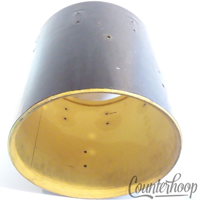 Ludwig 14x14" Floor Tom Drum Shell Vintage 60s Super Classic Maple/Mahogany USA — main photograph