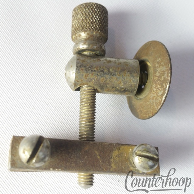 Kent Snare Drum Strainer Tensioner Eyelet Lug Nickel Plated USA Vintage 50s* — main photograph