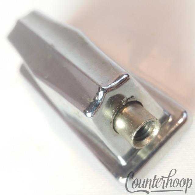 Pearl Bass Drum Lug Chrome Japan 2" 2 5/8 Vintage 70s-80s* — main photograph