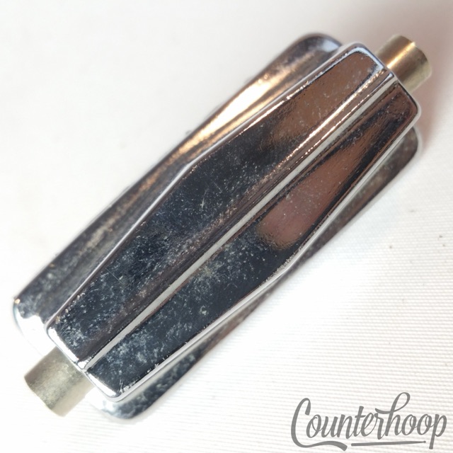 Pearl Snare Drum Lug Chrome 2" 2 1/2 Vintage 70s-80s Double-Sided Parts Japan* — main photograph