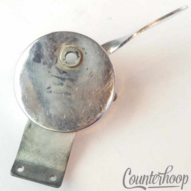 Pearl Clockface Throw-Off Strainer Vintage 60s MIJ Japan Chrome Snare Drum Part — main photograph