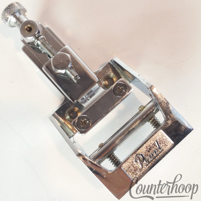 Pearl Snare Drum Throw-Off/Strainer 1 5/16" Chrome Marching/Parade Gate Vintage — main photograph