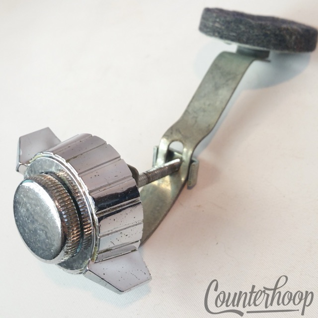 Tama Muffler Quick Release Chrome Superstar/Imperialstar Japan Felt Vintage 80s — main photograph
