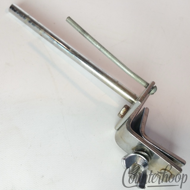 Danmar Clamp-On Bass Drum Cowbell Mount Holder Rod Chrome Hardware Made In USA* — main photograph