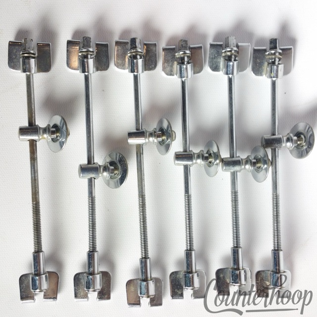 Rogers Banner Model Snare Drum Tension T-Rods+Clips/Claws Vintage 60s Cleveland — main photograph