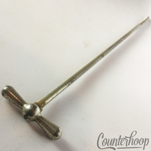 Ludwig&Ludwig Bass/Snare Drum x12" Deep Bow-Tie Single-Tension T-Rod Tensioner* — main photograph