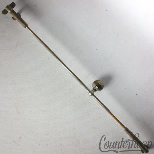 Gretsch Bass Drum 12" Deep Nickel Single-Tension T-Rod+Claws+Lug Broadkaster 30s — main photograph