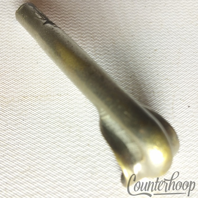 Leedy Snare/Tom Drum Single-Tension Rod Threaded Claw 5/32"Thin Nickel Vintage* — main photograph