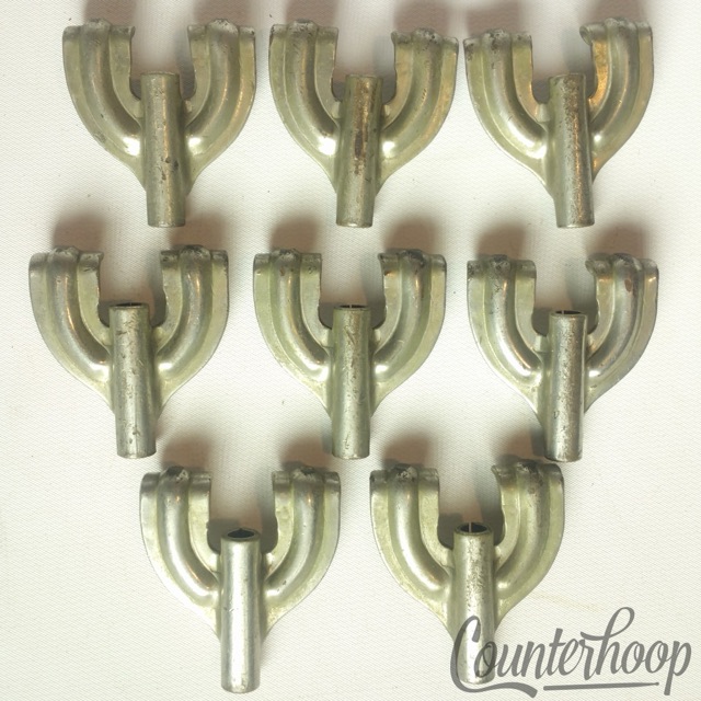 Gretsch 8x Nickel Bass / Marching Snare Drum T-Rod Claws Vintage 30s USA W&A* — main photograph