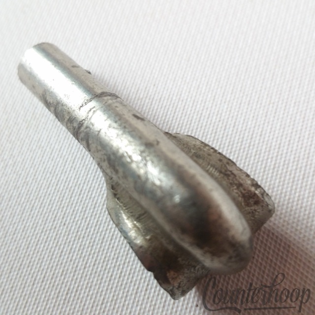 Ludwig/Leedy Snare/Bass Drum Threaded Single-Tension-Rod-Claw Nickel Vintage 10s — main photograph