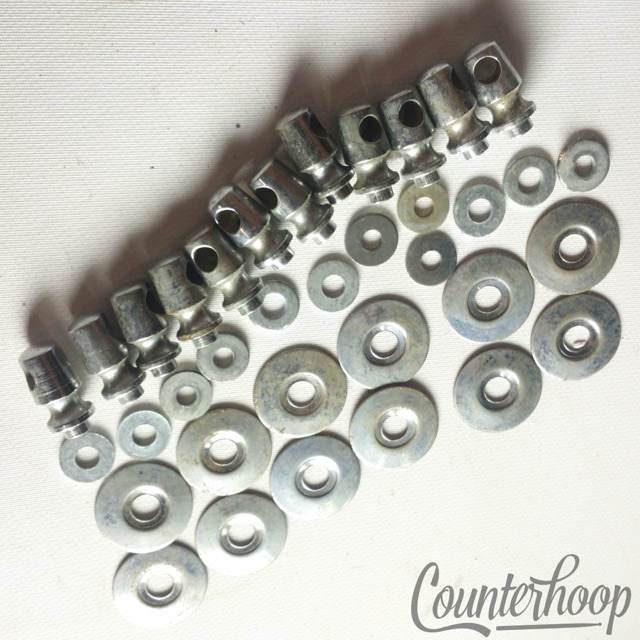 Rogers 12x Single-Tension Snare Drum T-Rod-Eyelet Lugs+Washers 60s Cleveland USA — main photograph
