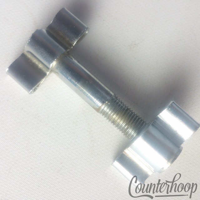 Twist Clutch Hi-Hat Cymbal Stand Vintage 50s Chrome Plating Mount Part — main photograph