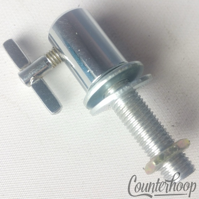Pearl Hi-Hat Cymbal Stand Clutch Chrome Mount Part Holder Spur Disappearing — main photograph