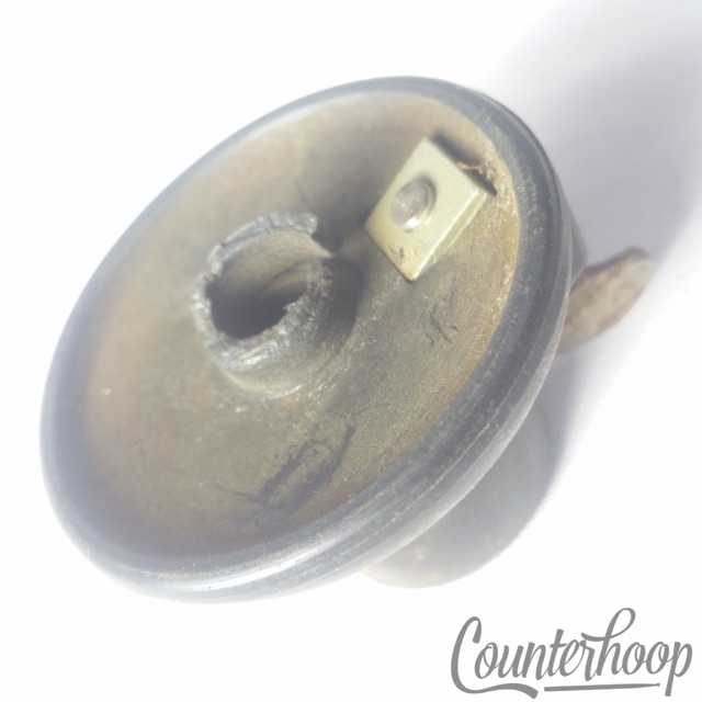 Ludwig Hi-Hat Bottom Cymbal Rubber Holder Stand Tube Seat Vintage 60s Chicago US — main photograph