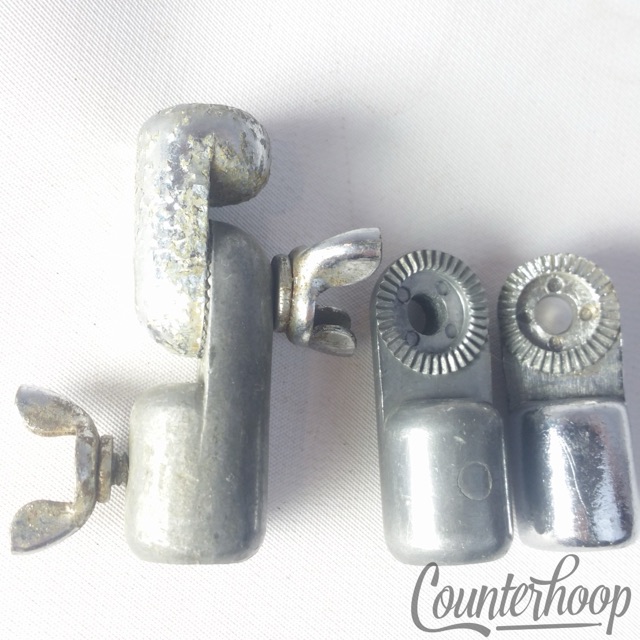 Slingerland Crash/Ride Buddy Rich Cymbal Stand Tilter Base Parts Lot Vintage 60s — main photograph