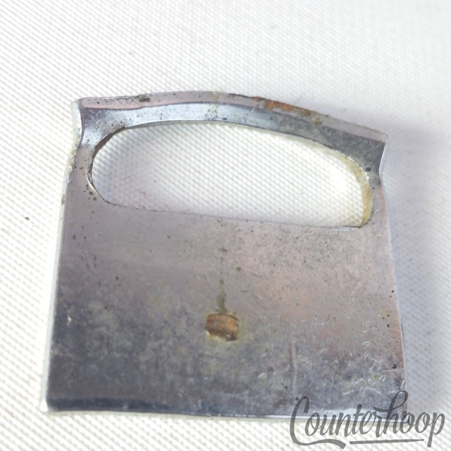 Rogers Swivomatic Bass Drum Pedal Hoop Mounting Plate Tensioner Clamp Chrome USA — main photograph