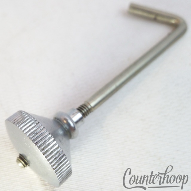 Slingerland Muffler Large Tone Control Knob Dial Nut+Tensioner Rod Sound King80s — main photograph