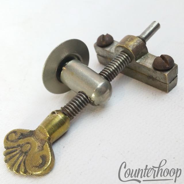 Kent Snare Drum Strainer Tensioner Eyelet-Mount Nickel Vintage 50s Single-Point — main photograph