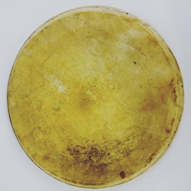 Gretsch/Rogers? 16" Floor Tom Drum Calf Skin Batter Head Vintage 40s-50s USA — main photograph