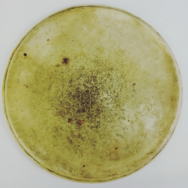 Gretsch/Rogers? 16" Floor Tom Drum Head Calf Skin Batter Vintage 40s-50s USA — main photograph