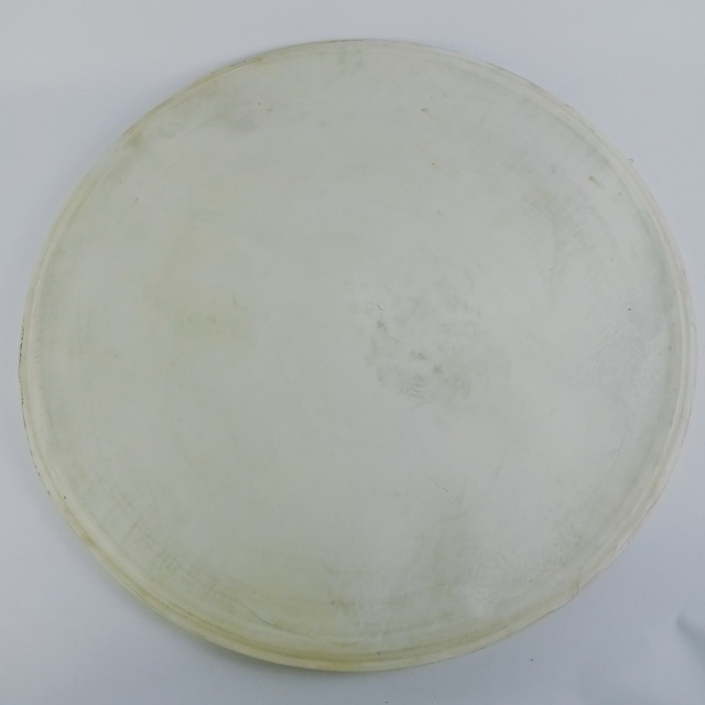 Leedy & Ludwig 22" Bass Drum Calfskin Head Vintage 40s - 50s Batter/Resonant USA — main photograph
