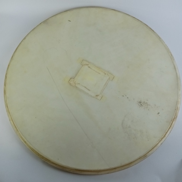 Leedy/Ludwig 24" Calfskin Bass Drum Head Vintage 30s-40s USA Slingerland Batter — main photograph
