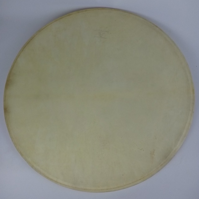 Leedy&Ludwig 22"Bass Drum Calfskin Head Vintage40s-50s Standard Hardwhite Batter — main photograph