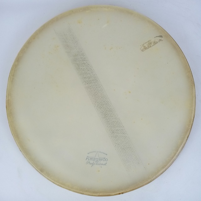 Amrawco Professional 15"Slunk Resonant Genuine Calf Skin Snare Side Drum Head US — main photograph