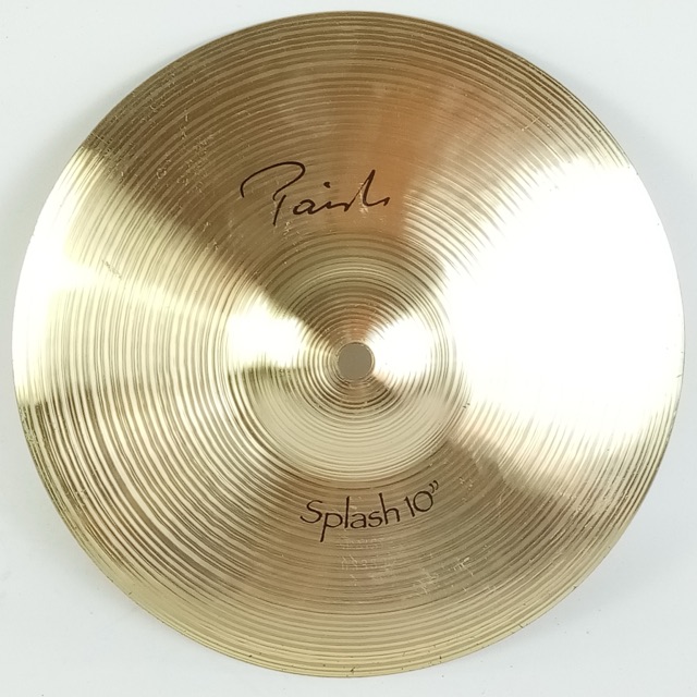 Paiste 10"273g Signature Splash Cymbal B15 Bronze Alloy Excellent Mint Condition — main photograph