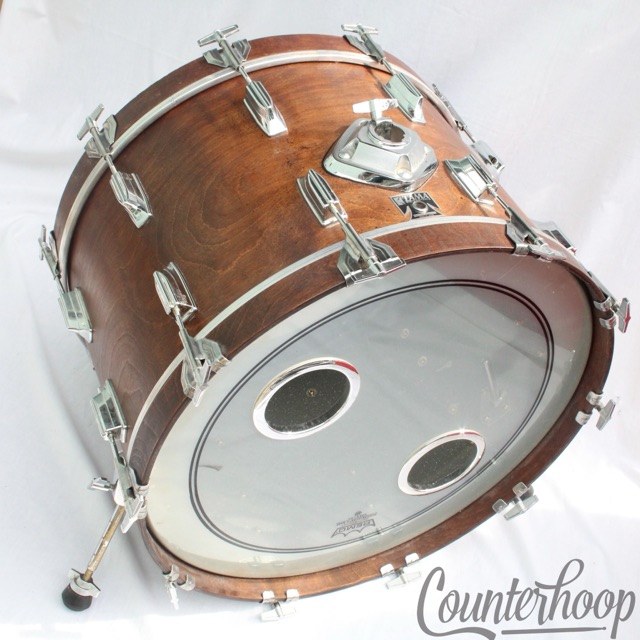 Tama 22x14"Bass Drum Superstar Custom Mahogany 6ply Birch Vintage 80s Japan Star — main photograph