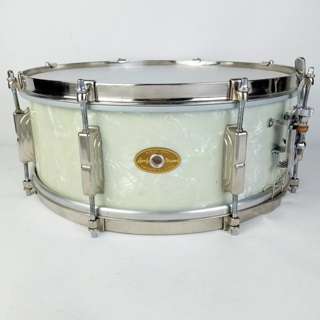 Leedy Reliance 5.5x14" Snare Drum WMP 8-Lug Vintage 50s Slingerland SlingerLeedy — main photograph