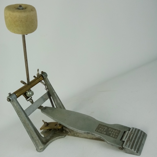 Duplex Heyn Bass Drum Pedal Vintage 30s-40s Omaha Nebraska USA Single-Spring NE — main photograph