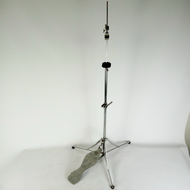 Gretsch Flat-Base Hi-Hat Cymbal Stand#4844W Vintage 60s Flush Tripod Round Badge — main photograph