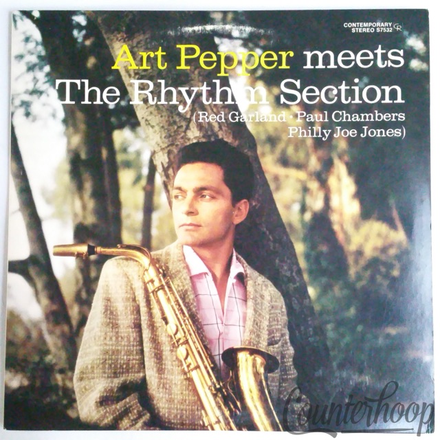 Art Pepper – Meets The Rhythm Section 1LP Remastered 1988 Chambers/Jones/Garland — main photograph