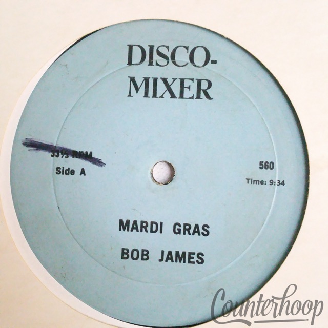 Bob James/Dennis Coffey-Mardi Grass/Scorpio Disco Mixer560 12"45RPM Single Break — main photograph