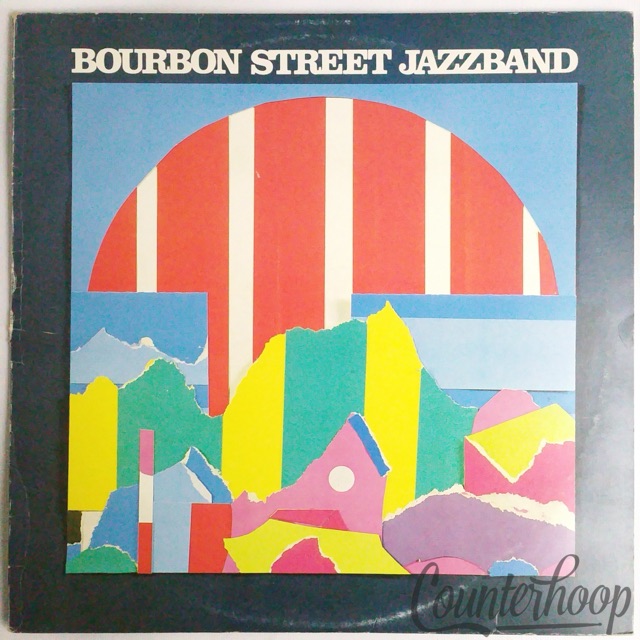 Bourbon Street Jazzband-S/T 1982 Danica Records DLP8023 Denmark Danish Jazz 1LP — main photograph