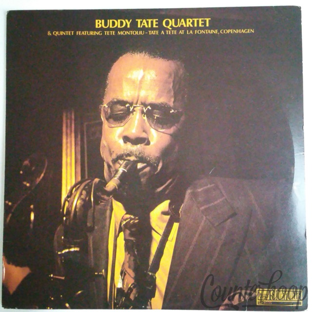 Buddy Tate Quartet & Quintet ft Tete Montoliu-Tate A Tete At La Fontaine 1981 NM — main photograph