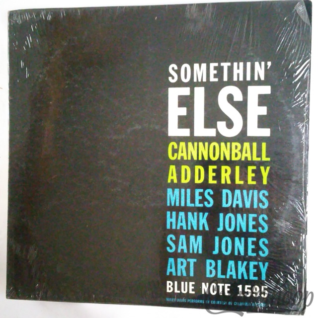 Cannonball Adderley,Miles Davis,Art Blakey-Somethin'Else-Blue Note BLP159 Mono62 — main photograph