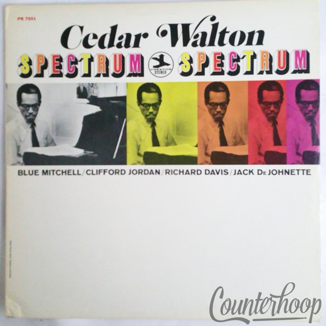 Cedar Walton-Spectrum 70s Prestige PRST7591 Clifford Jordan,DeJohnette,Mitchell — main photograph