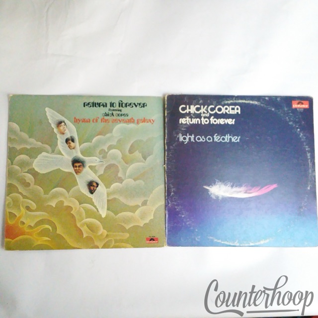 2LP**Return To Forever+Chick Corea-Hymn Of The Seventh Galaxy+Light As A Feather — main photograph