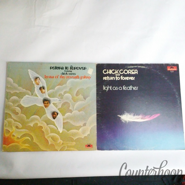 2LP*Return To Forever+Chick Corea-Hymn Of The Seventh Galaxy+Light As A Feather — main photograph