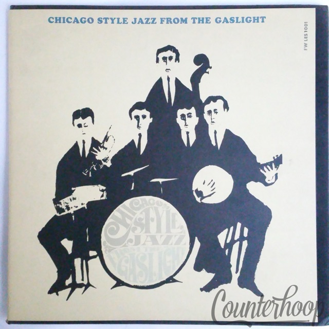 Joe Rinaldi-Chicago Style Jazz From The Gaslight 1961 Felt Cover FW LES1001 VG++ — main photograph