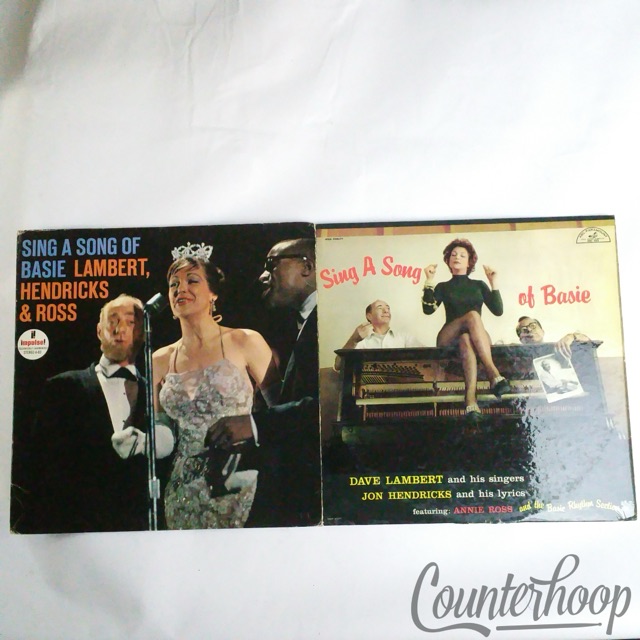 Lambert, Hendricks&Ross-Sing A Song Of Basie 2LP=1958 ABC223 OG+Reissue Gatefold — main photograph